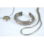 Silberschmuck 925 Sterling Silber, dreiteilig: