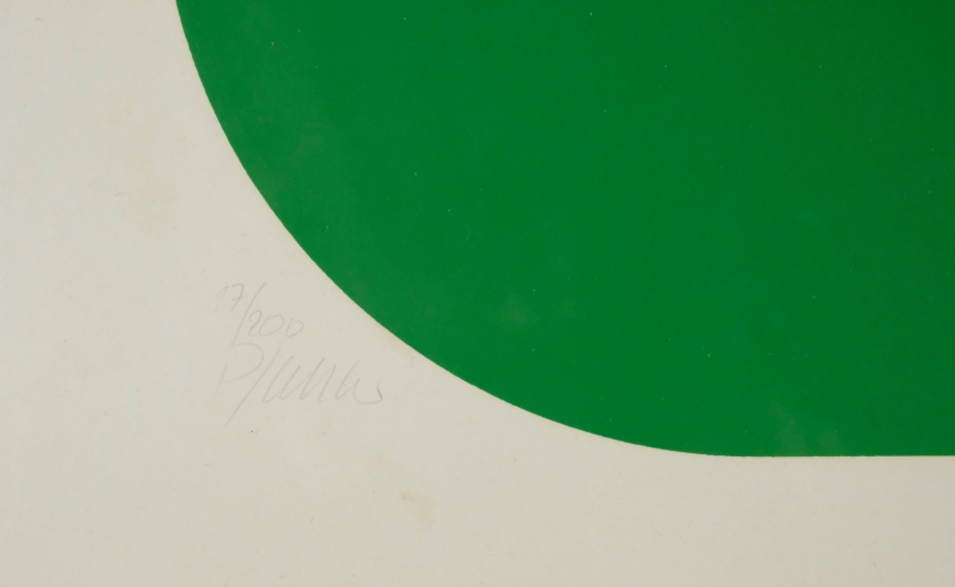 Pfahler, Georg Karl (1926-2002) Untitled, around 1970, colour silkscreen.  - Image 3 of 3