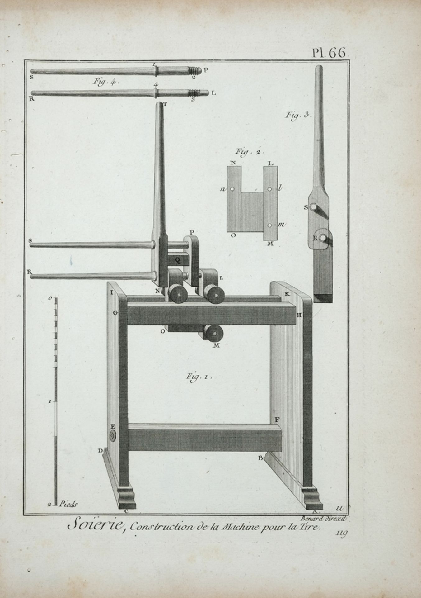 Bénard, Robert (1734-1777), "Soierie - Tafel Nr. 66 bis 90", 25 copper engravings on laid paper. Af