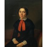 Unbekannt (19. Jahrhundert) Portrait von "Luise Henriette Friederike Beate Glock, geb. Breuninger",