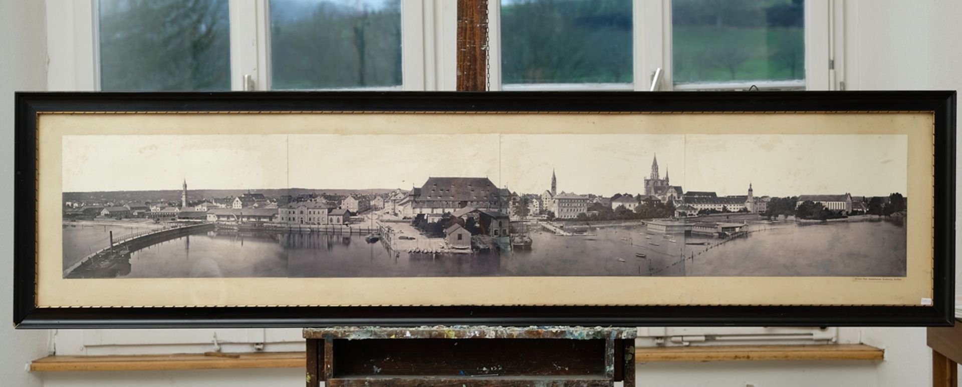 Konstanz-Panorama, Herman Wolf Konstanz, um 1880. - Bild 2 aus 8