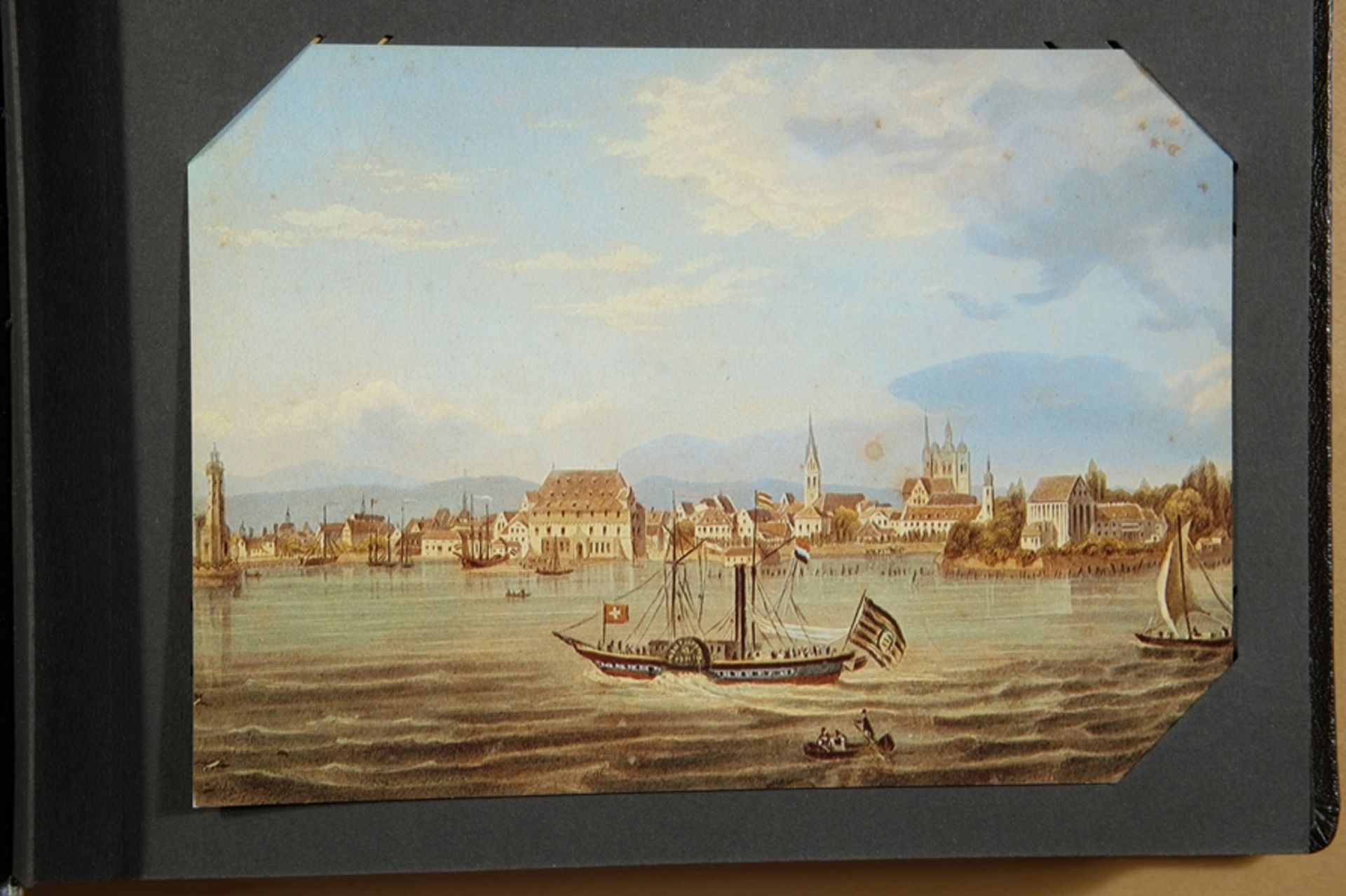 92 postcards, collection focus 'Greater Lake Constance and South Rhine', turn of the century. - Image 2 of 5