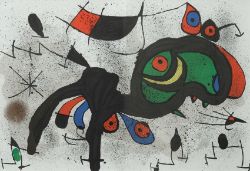 Miró, Joan (1893-1983) "Le bélier fleuri" (engl. The blooming ram / dt. Der blühende Widder), 1971,