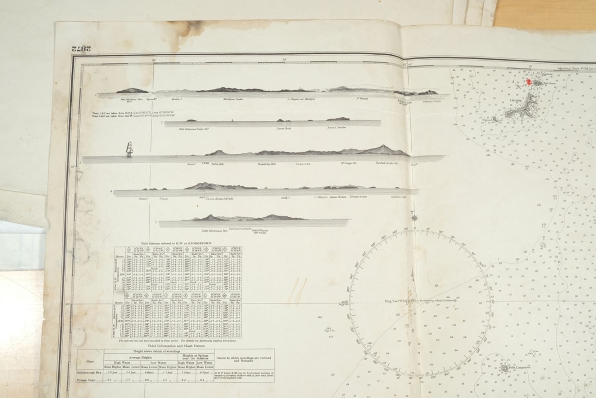 Konvolut an Transatlantik-Karten, nummeriert 1-38, von oben (1) nach unten (38) Karten von zum Beis - Bild 13 aus 14