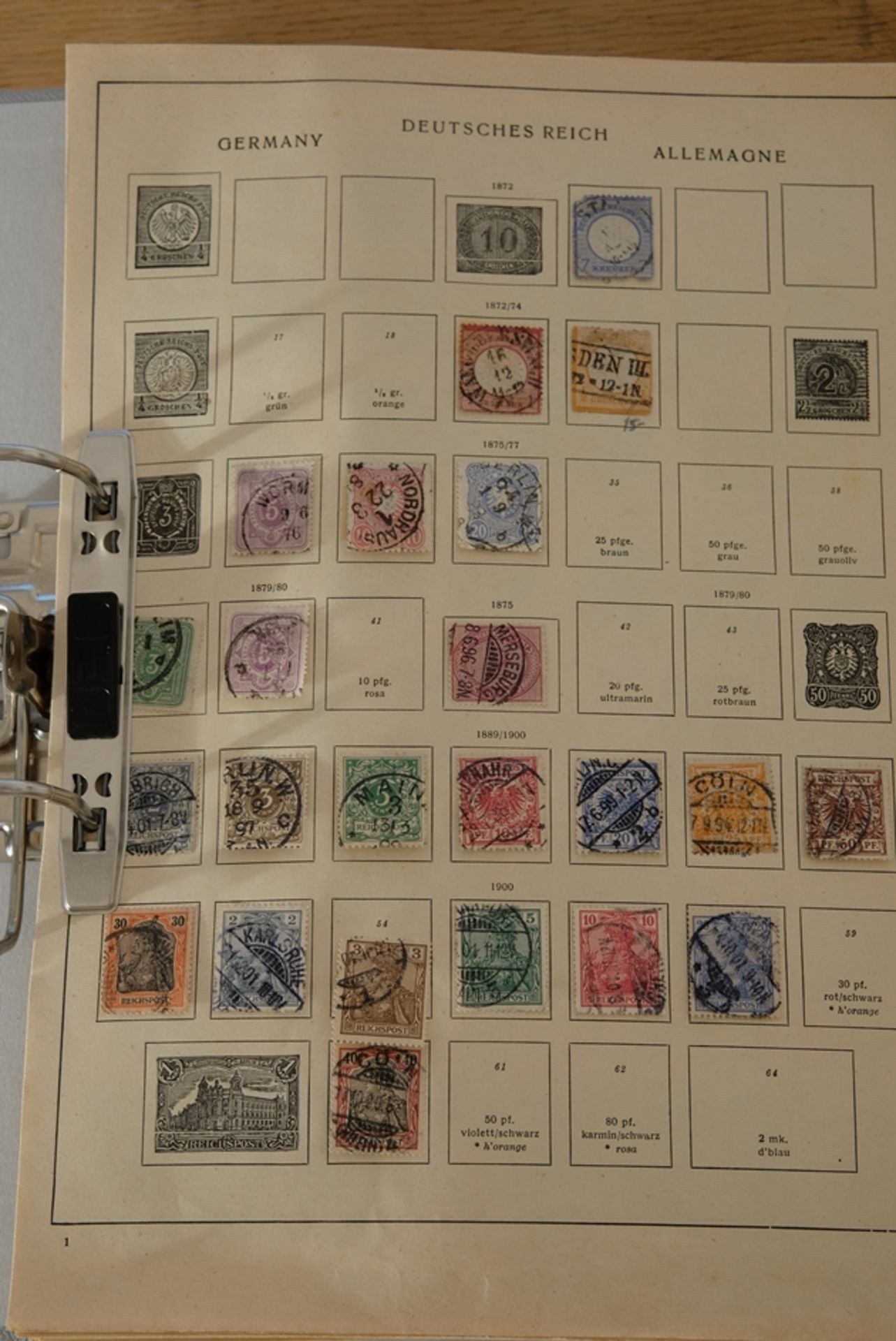 Convolute stamp albums, Europe from 1850, German Reich, Weimar Republic (esp. world economic crisis