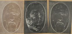 Burger, Fritz (1867 - 1927), Damenportraits, sechs Lithografien.