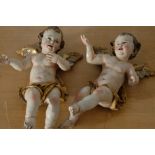 Pair of putti from the workshop of Ignaz Wilhelm Verhelst, around 1765.