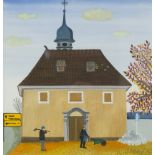 Kvapil, Boleslav (1934-2017) Kapelle bei Aach, 1977, Aquarell auf Papier.