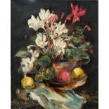 Stadelhofer, Helmut (1914-1979) Flower still life, oil on canvas. 