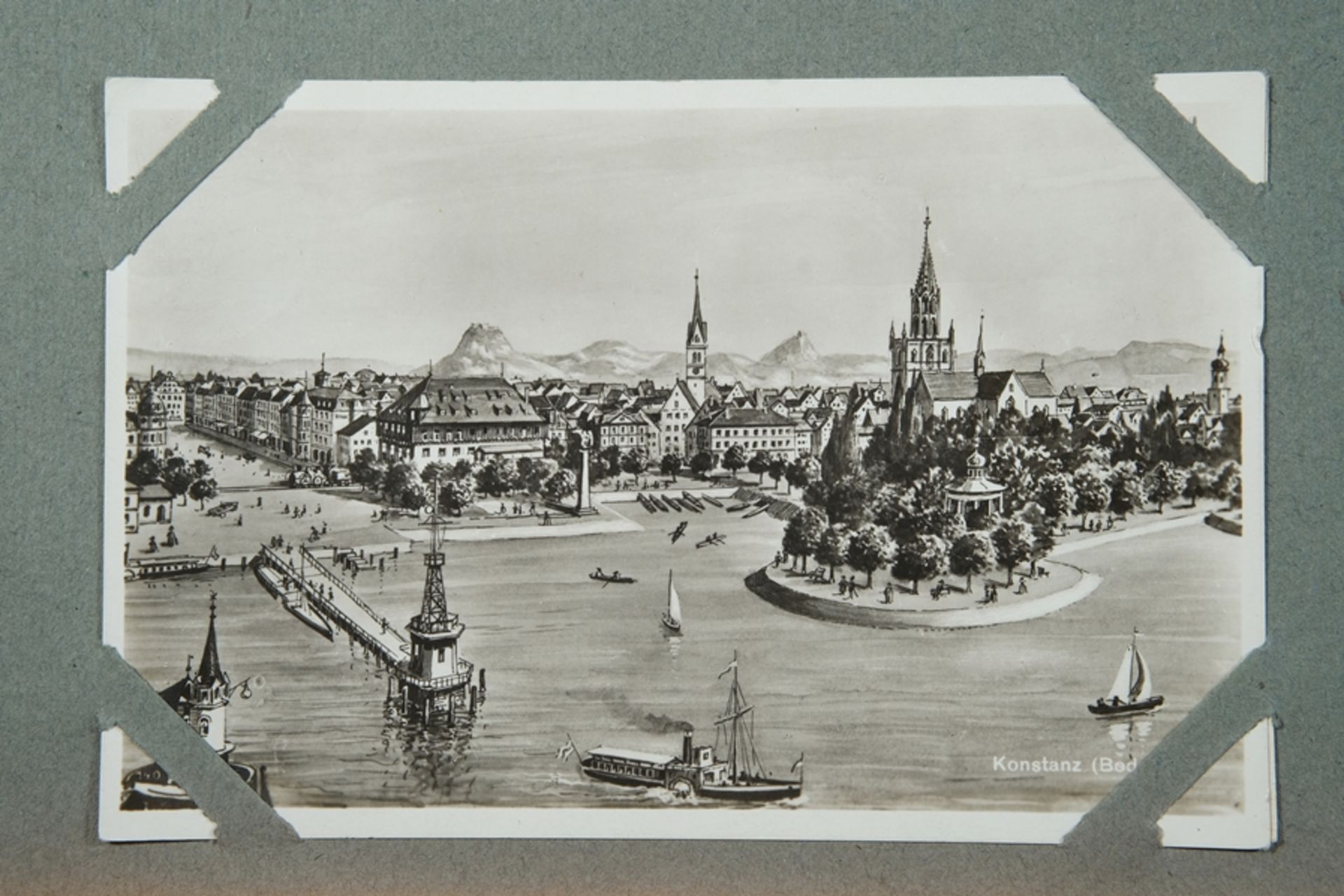 161 postcards of Constance, collection focus 'City and waterfront views', from 1900 upwards  - Image 7 of 10