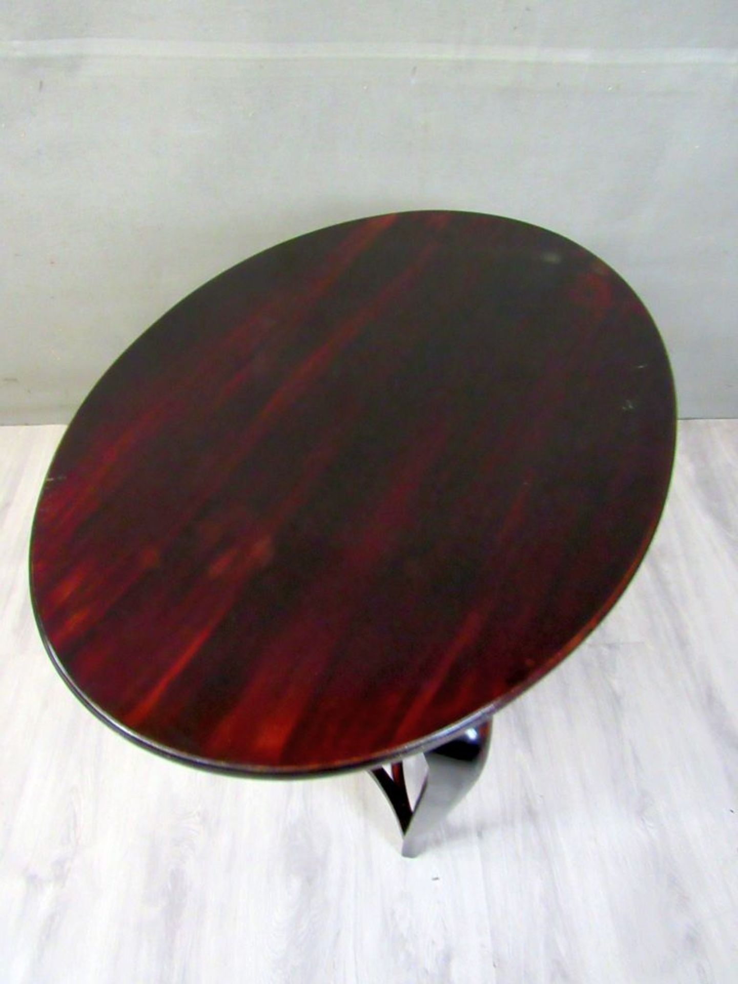 Kleiner ovaler Tisch antik ca.99cm - Image 7 of 8