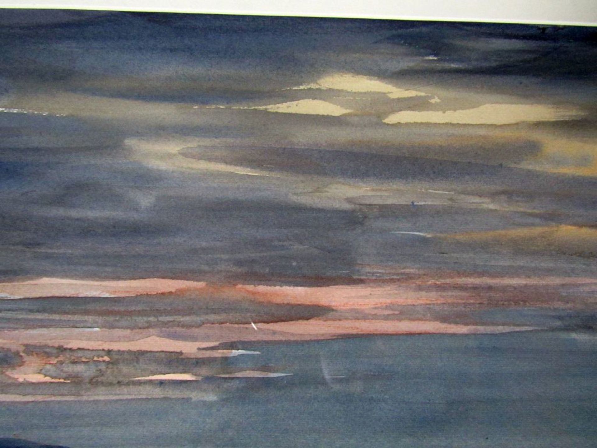 Aquarell unleserlich signiert datiert - Image 5 of 9