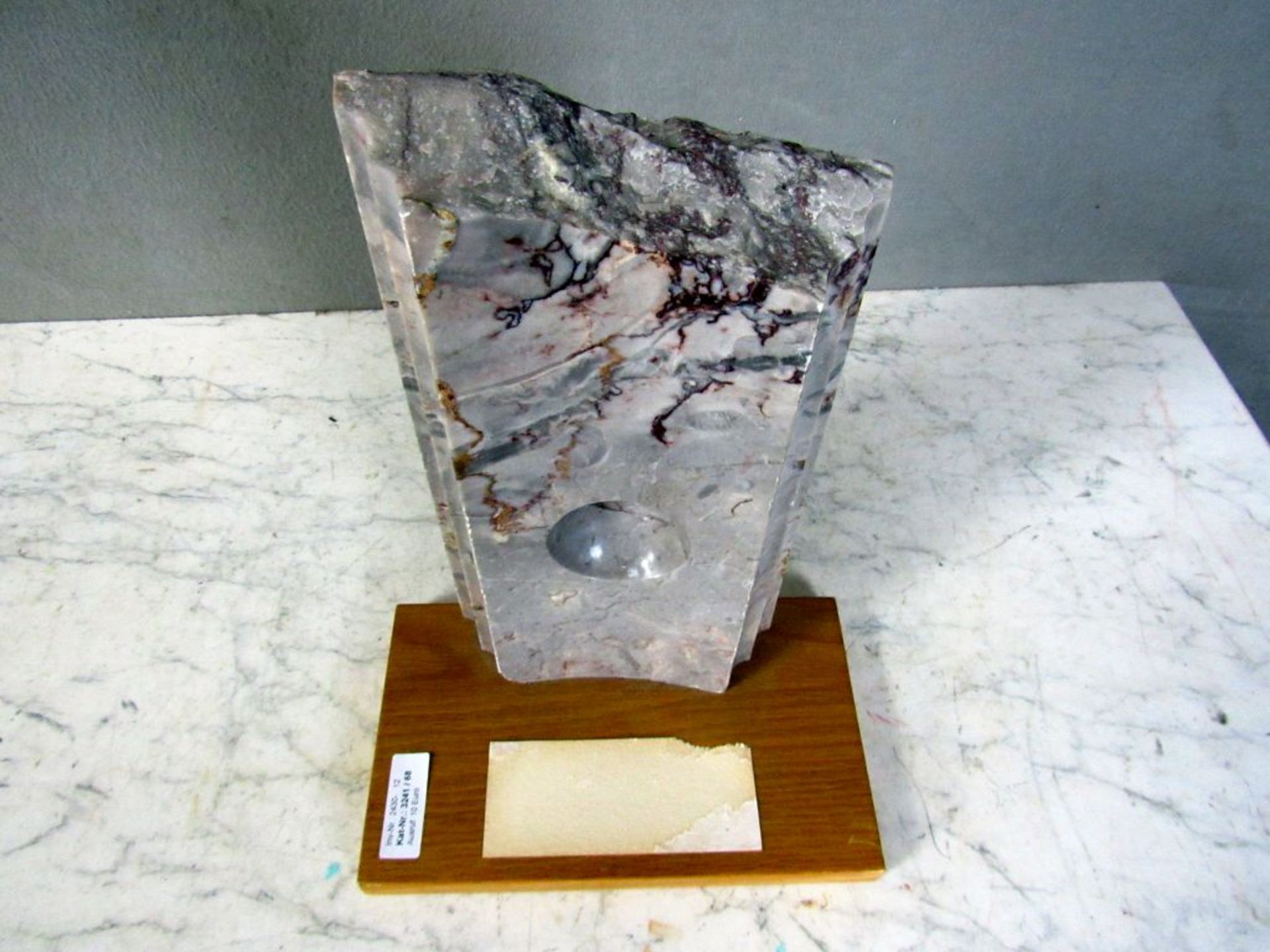 Kunstobjekt Marmor 33cm - Image 2 of 7