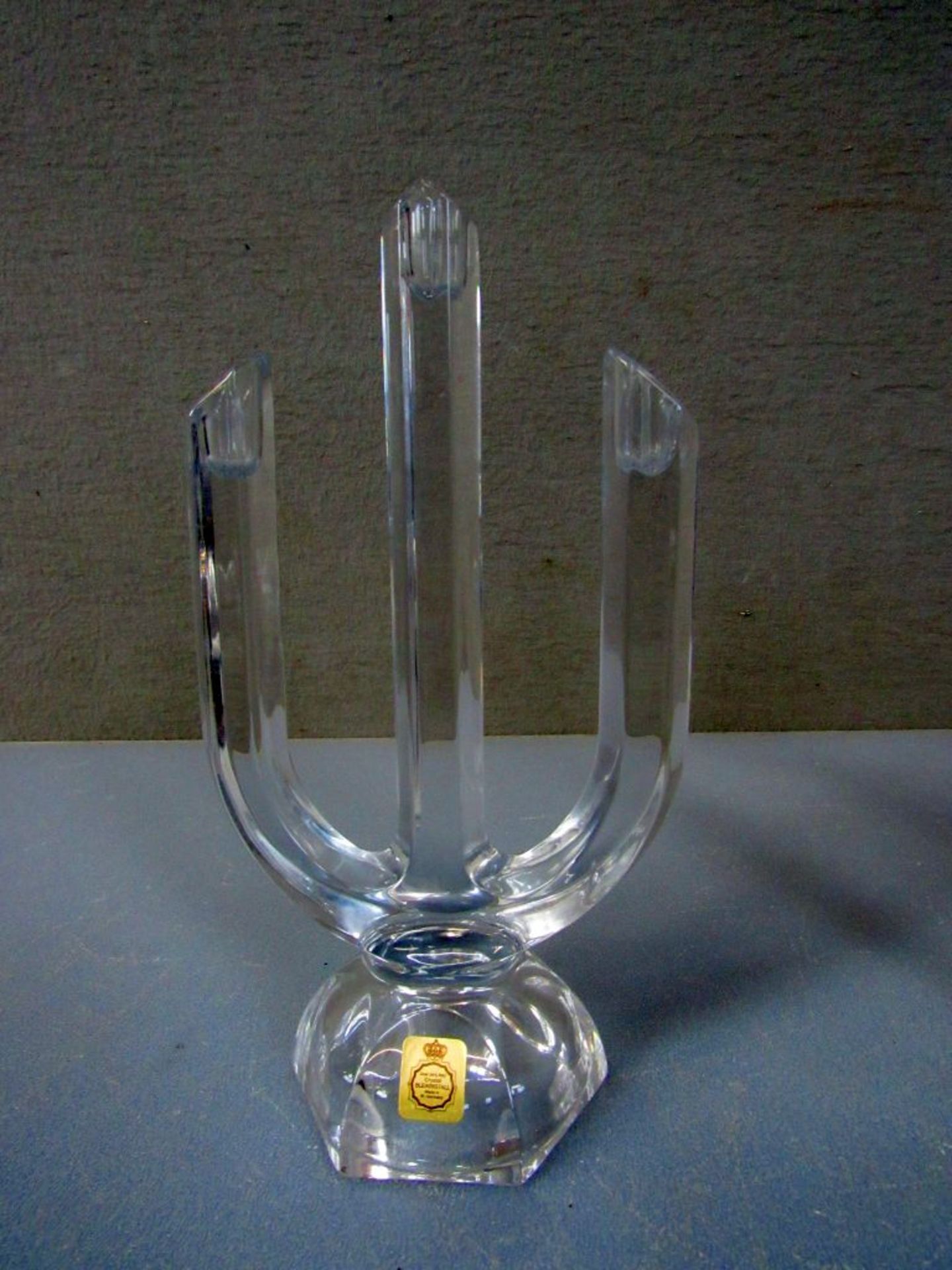 Drei Vasen Kristallglas Bleikristall - Bild 7 aus 9