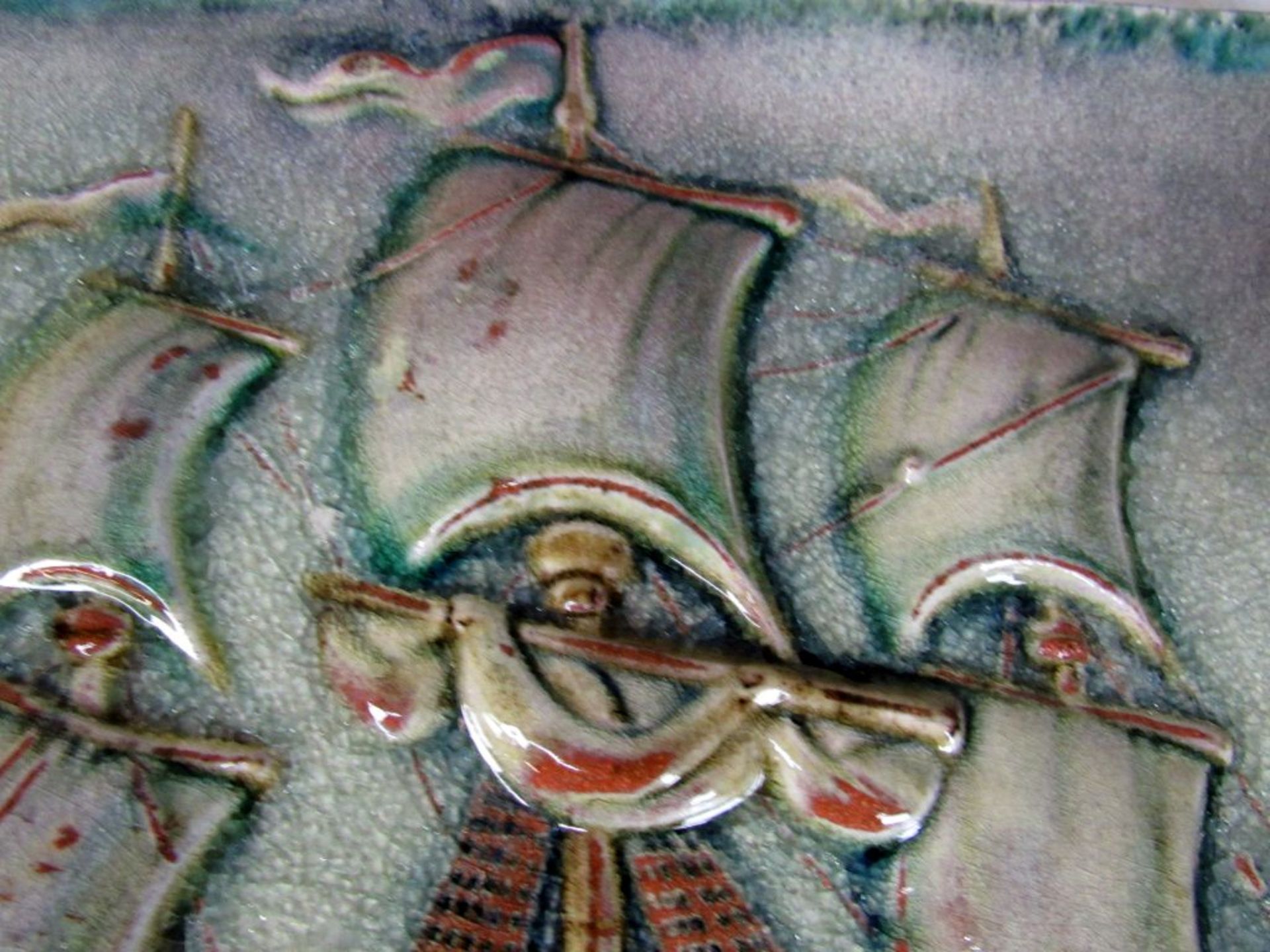 Wandplatte Keramik lasiert Karlsruher - Image 3 of 8