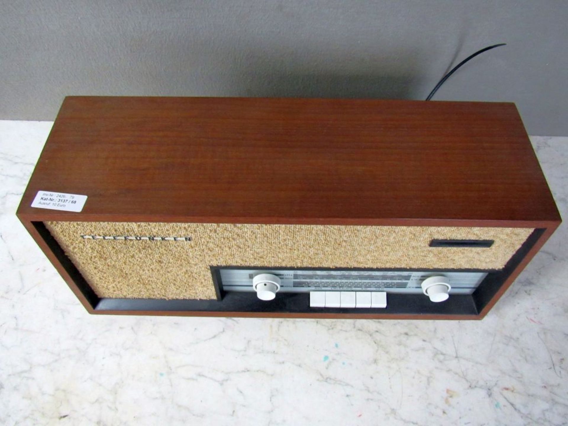 Vintage 60er Jahre Telefunken Radio - Image 2 of 9