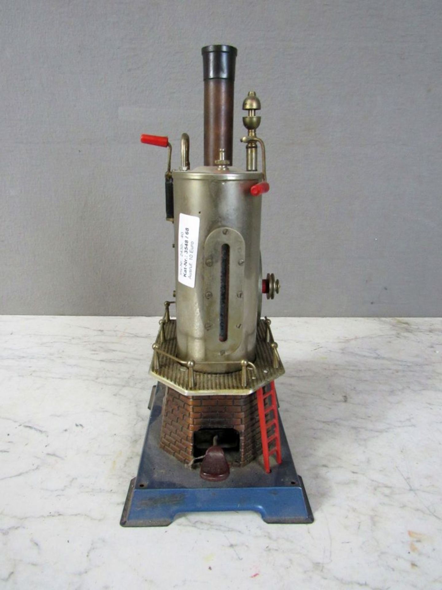 Dampfmaschine Blechspielzeug 33cm