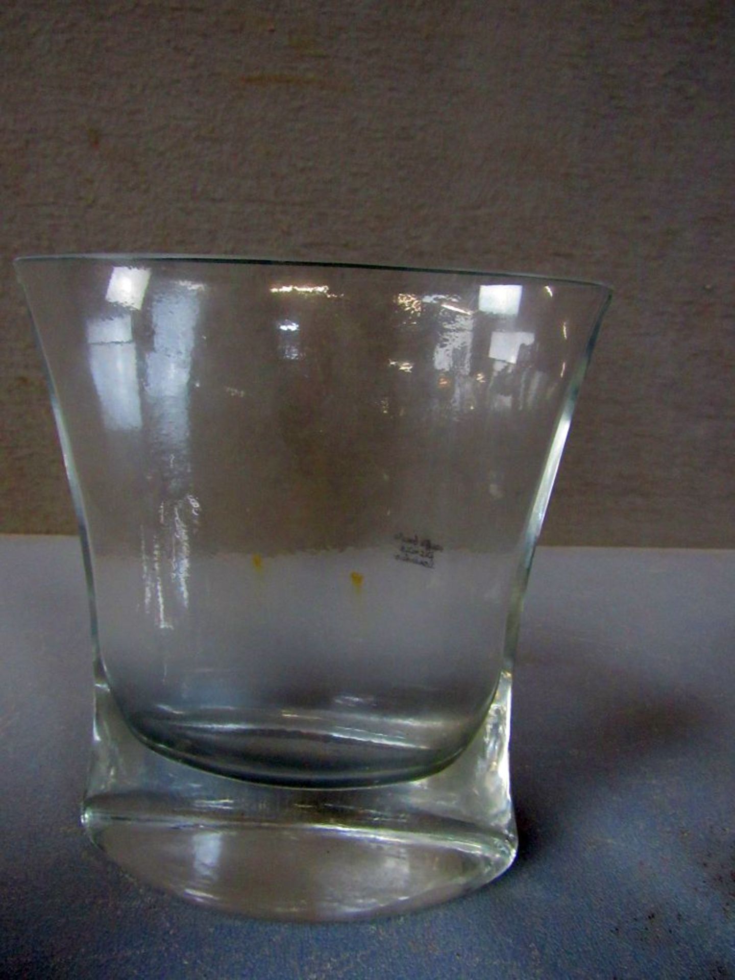 Drei Vasen Kristallglas Bleikristall - Bild 5 aus 9