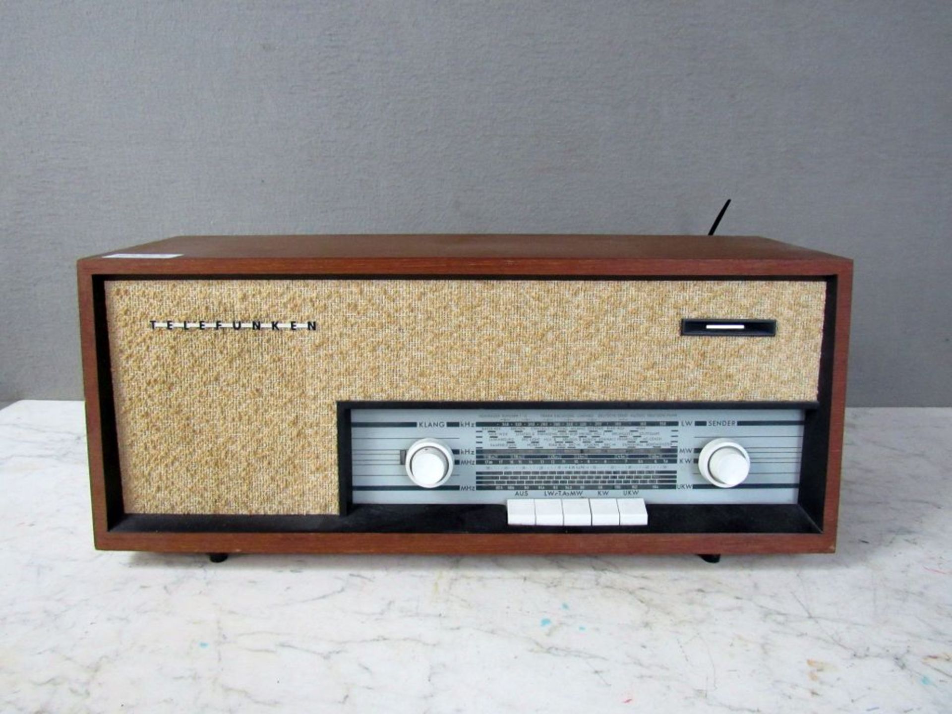 Vintage 60er Jahre Telefunken Radio