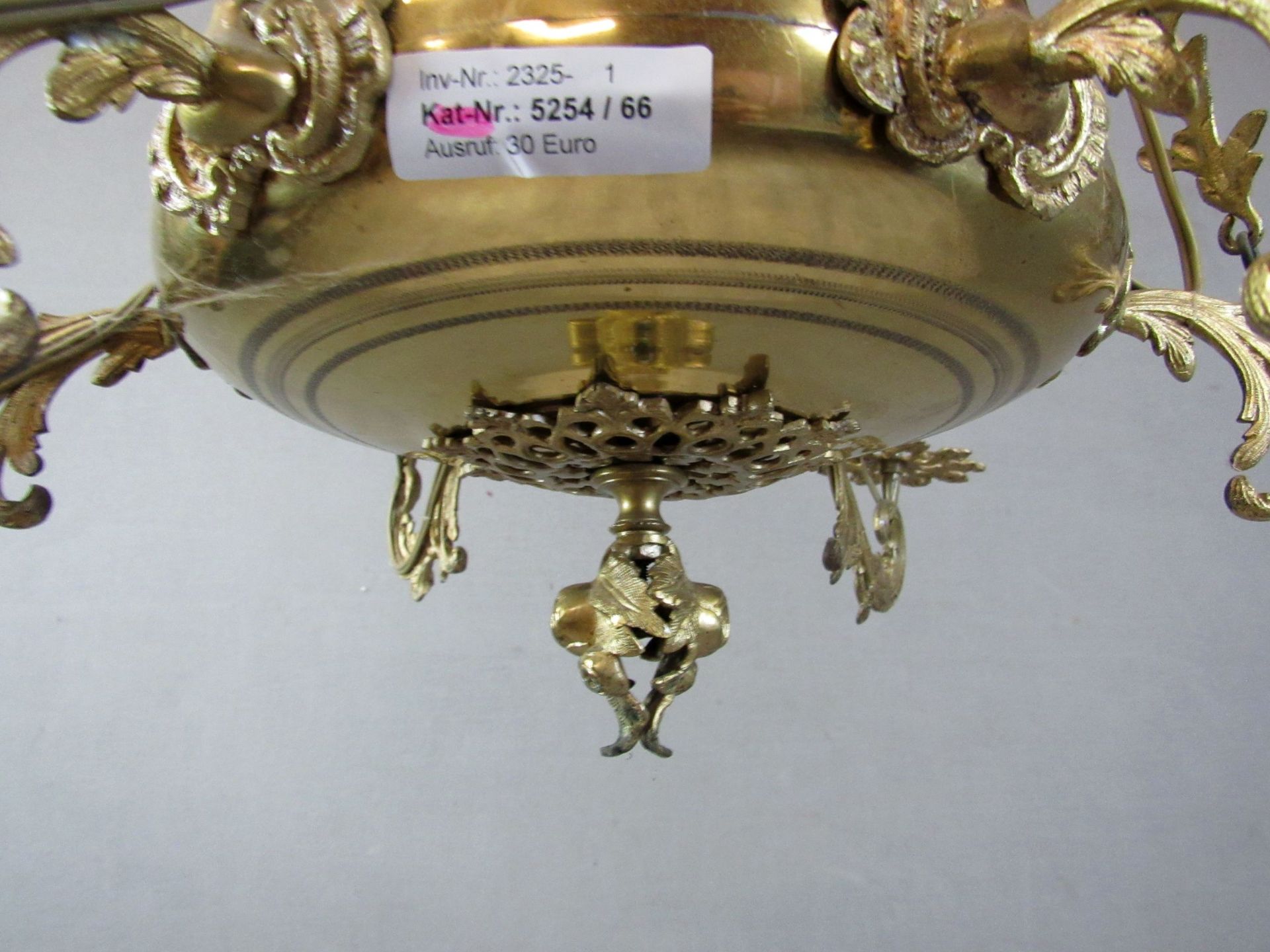 Deckenlampe Messing in Historismus - Image 9 of 9