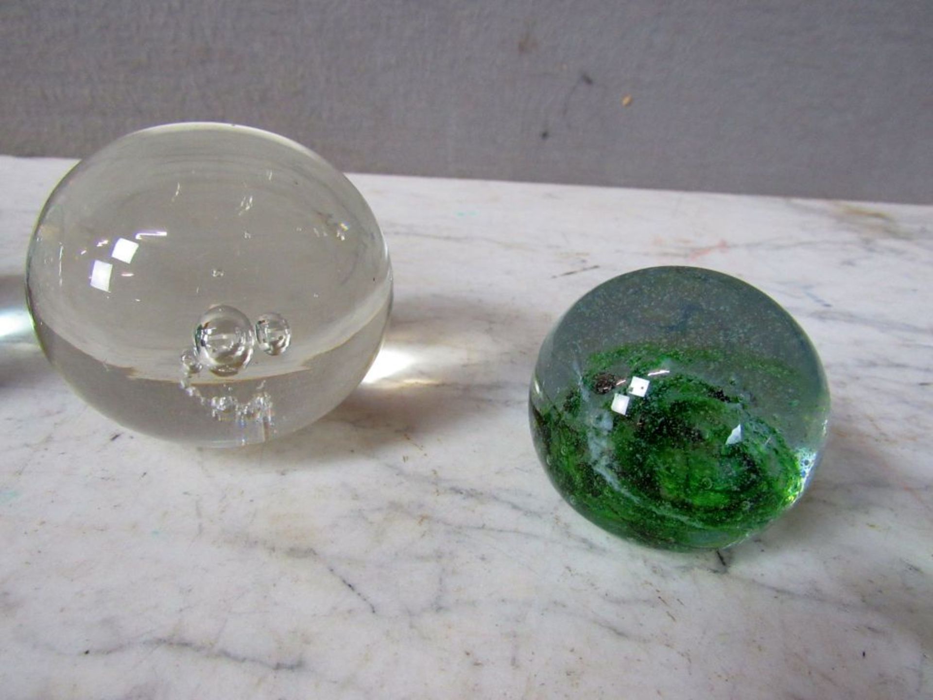 6 Paperweights Briefbeschwerer Glas - Image 5 of 9