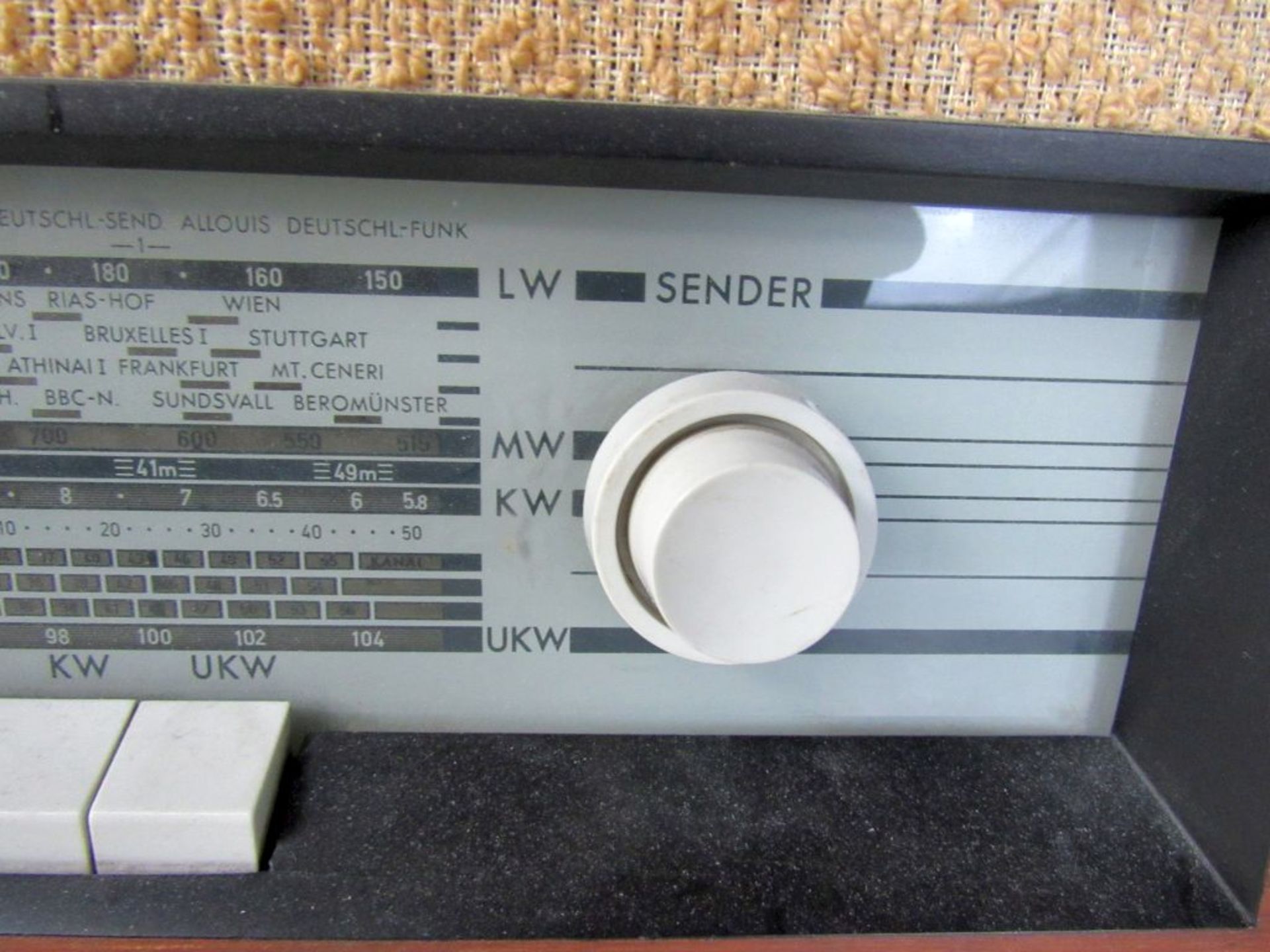 Vintage 60er Jahre Telefunken Radio - Image 6 of 9