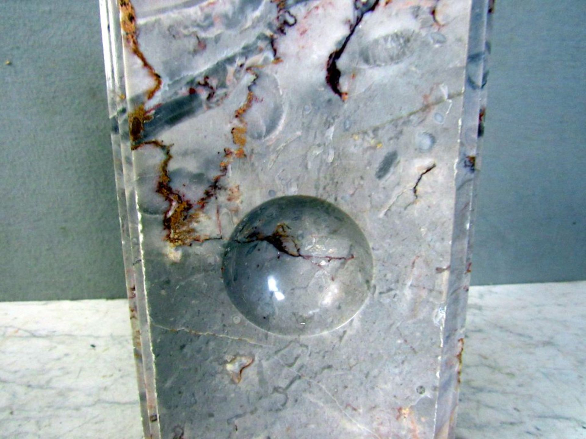 Kunstobjekt Marmor 33cm - Image 4 of 7