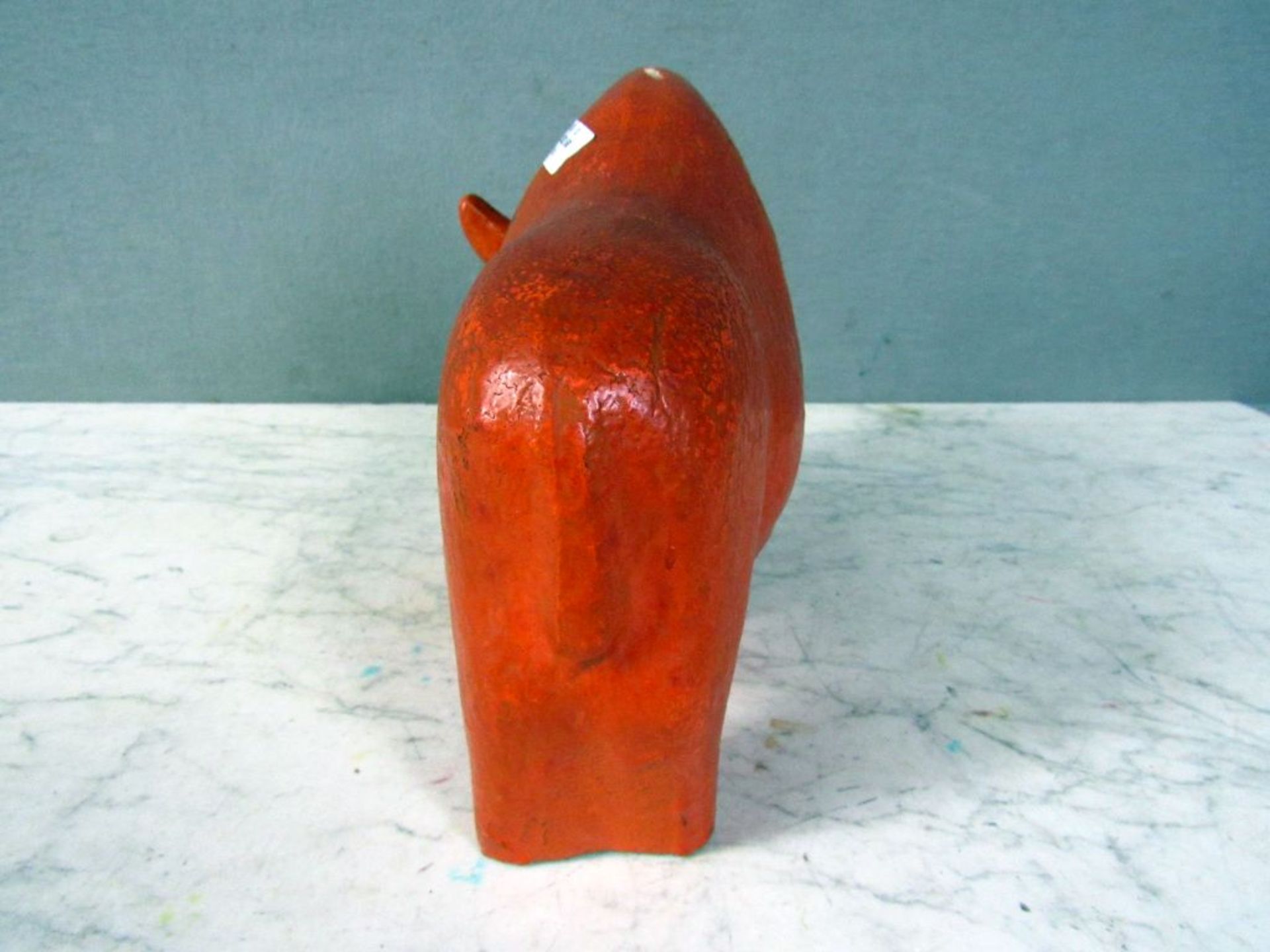 Spardose Keramik in Form eines BÃ¼ffel - Image 6 of 7