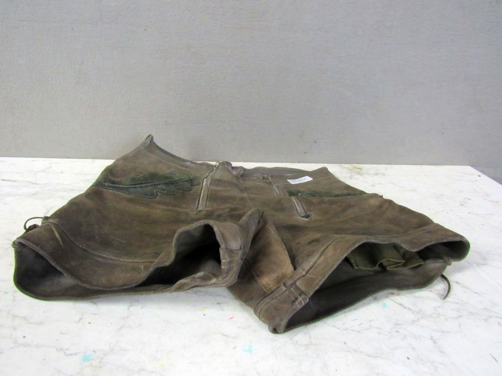 Antike Lederhose - Image 2 of 7