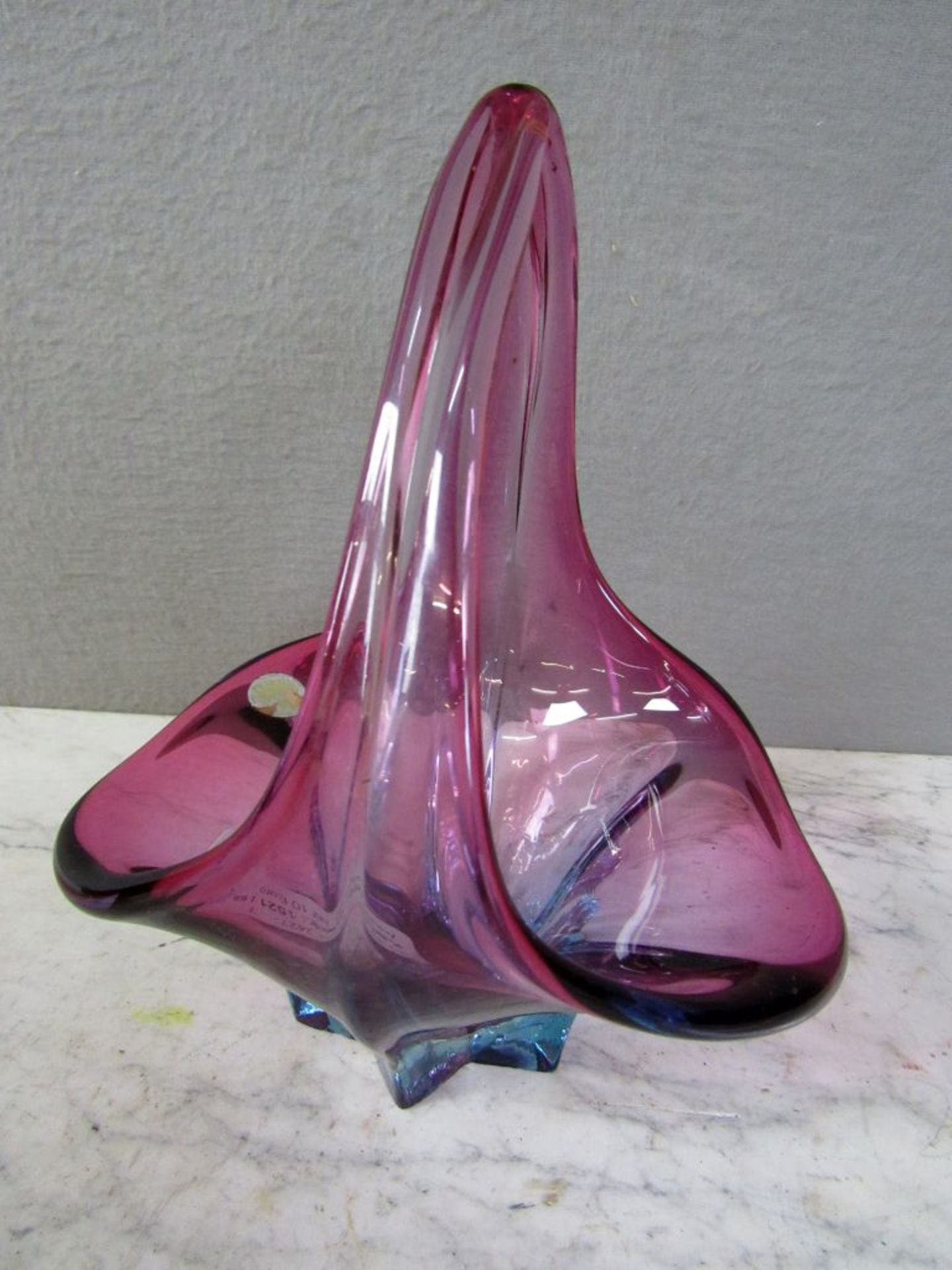 Murano Glasschale gelabelt + Beigabe - Image 4 of 8