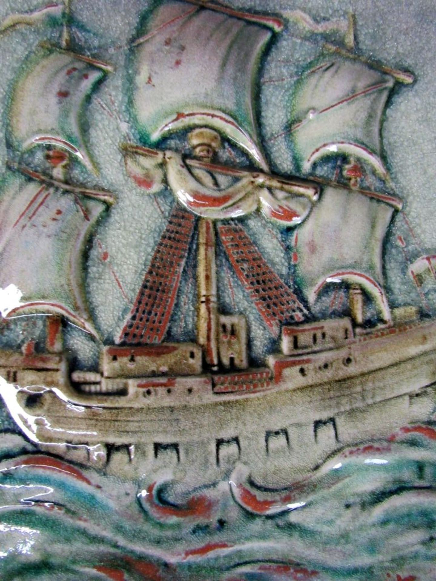 Wandplatte Keramik lasiert Karlsruher - Image 7 of 8