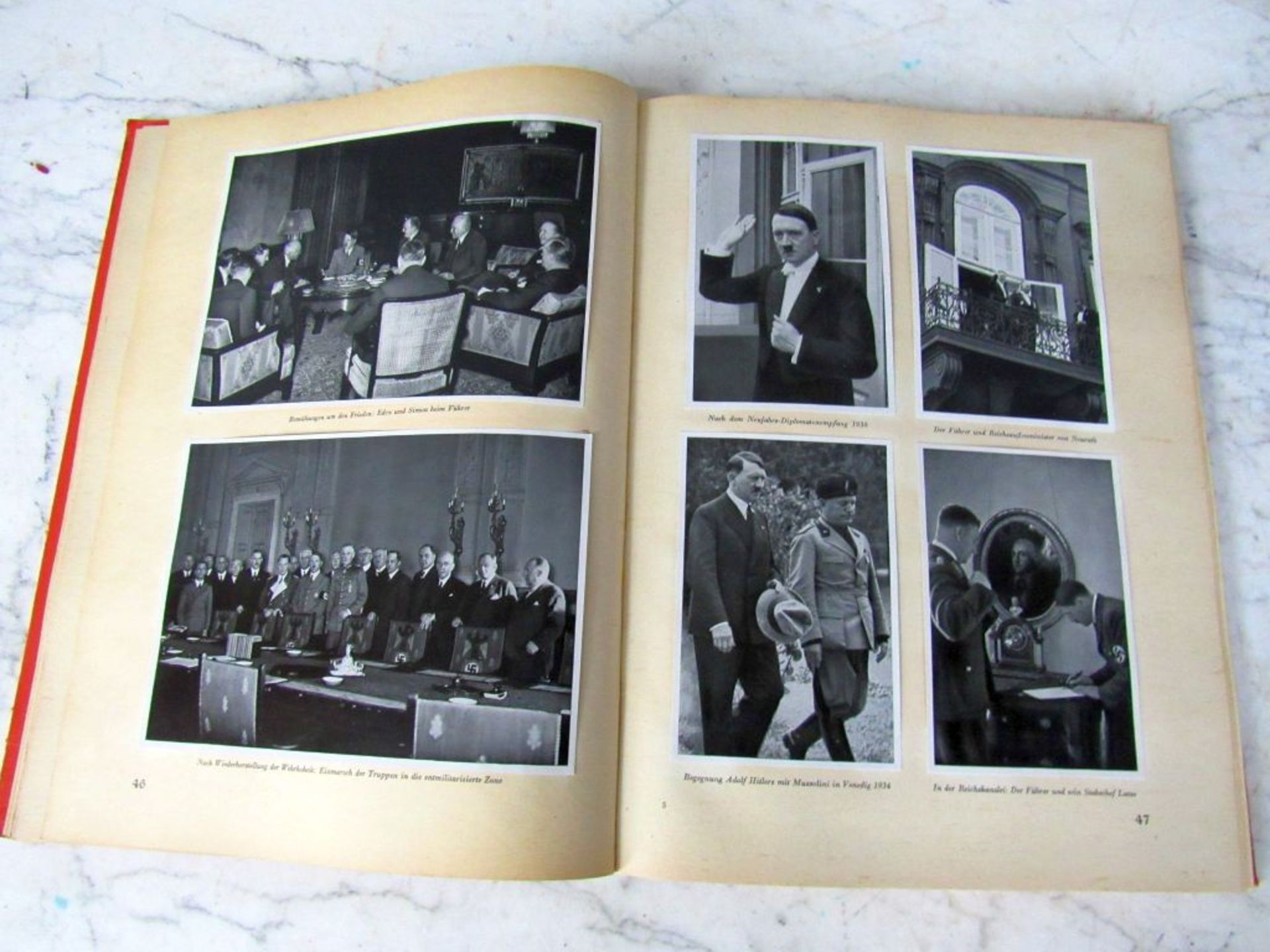 Sammelbilderalbum Adolf Hitler - Image 4 of 8