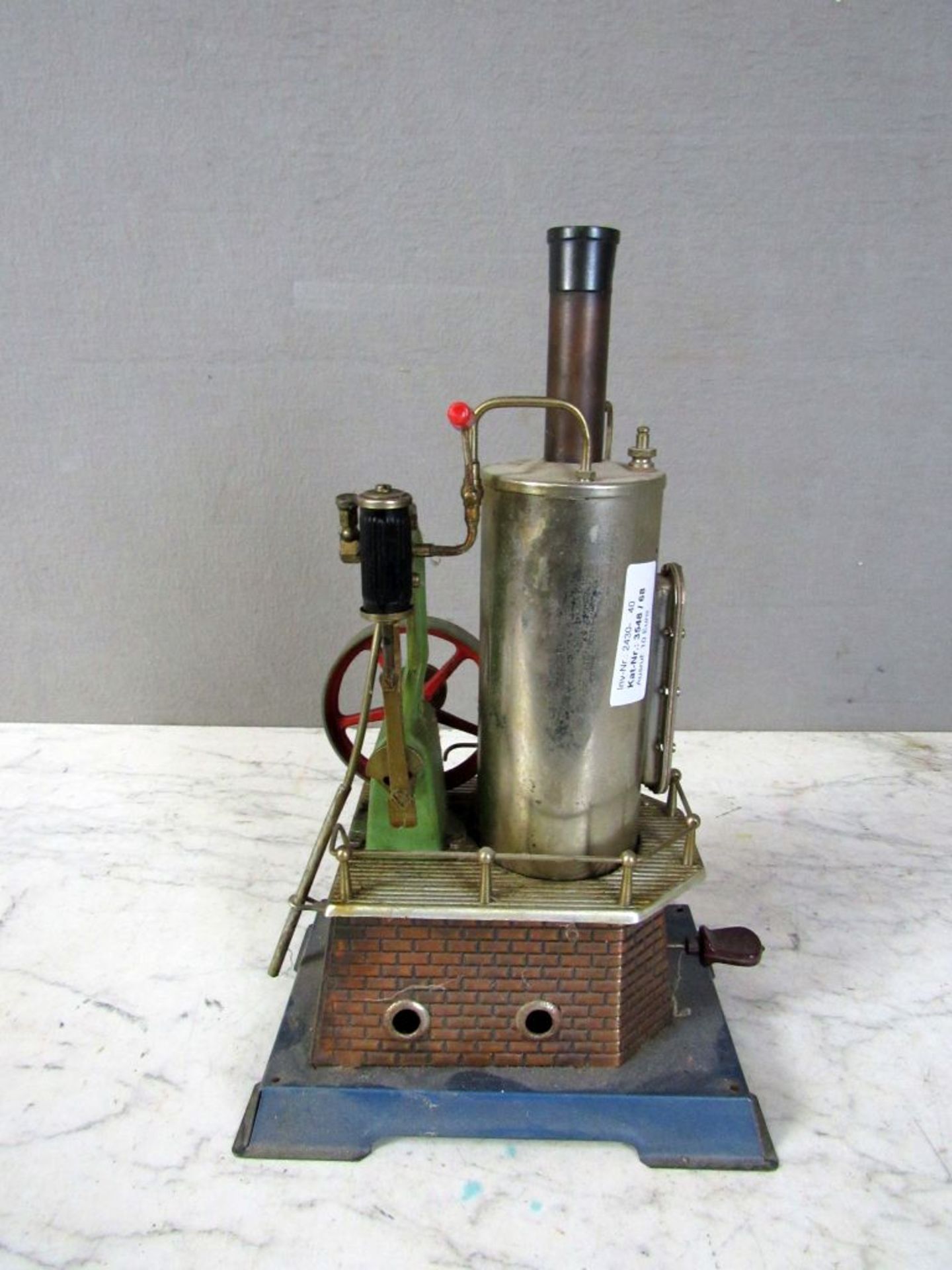 Dampfmaschine Blechspielzeug 33cm - Image 2 of 9