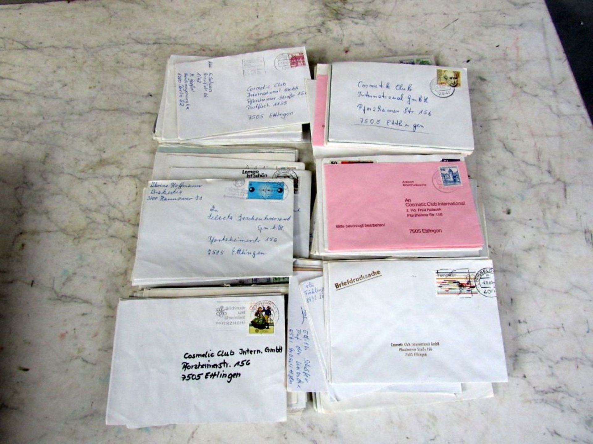 Hunderte Briefe im Karton - Image 7 of 8