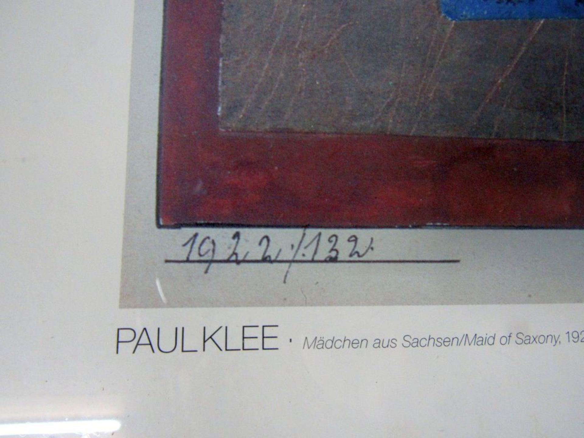 Grafik Kunstdruck Paul Klee Das - Image 4 of 9