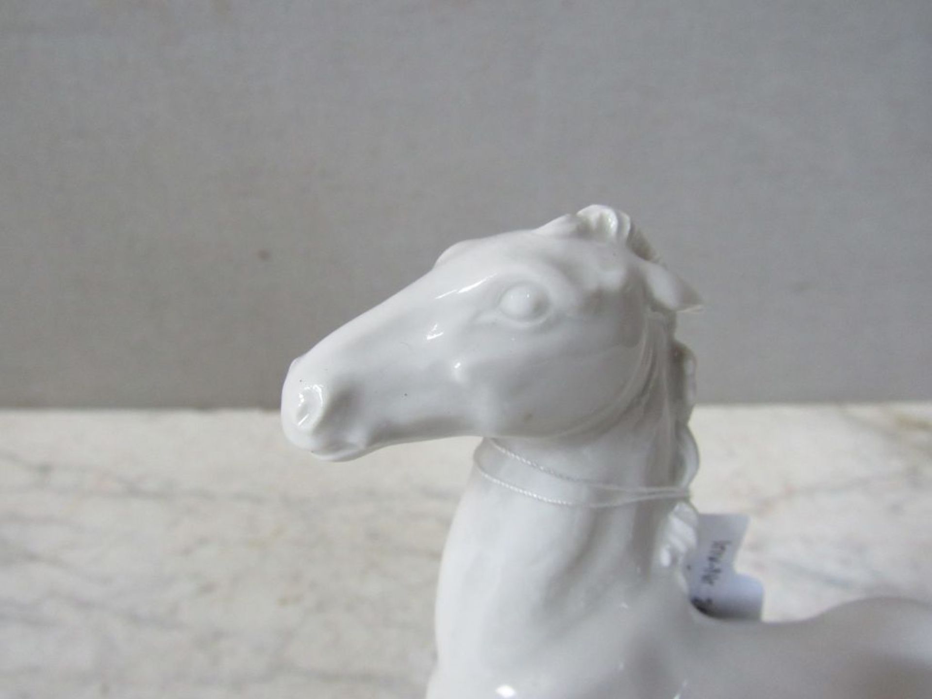 Porzellanfigur Pferd Meissen - Bild 3 aus 10