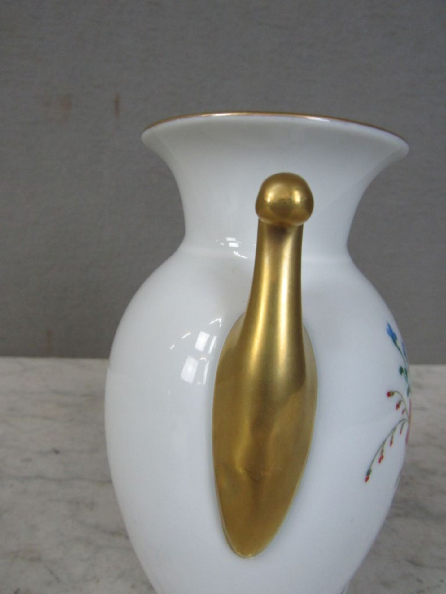 Rosenthal kleine Vase mittig mit - Bild 6 aus 9
