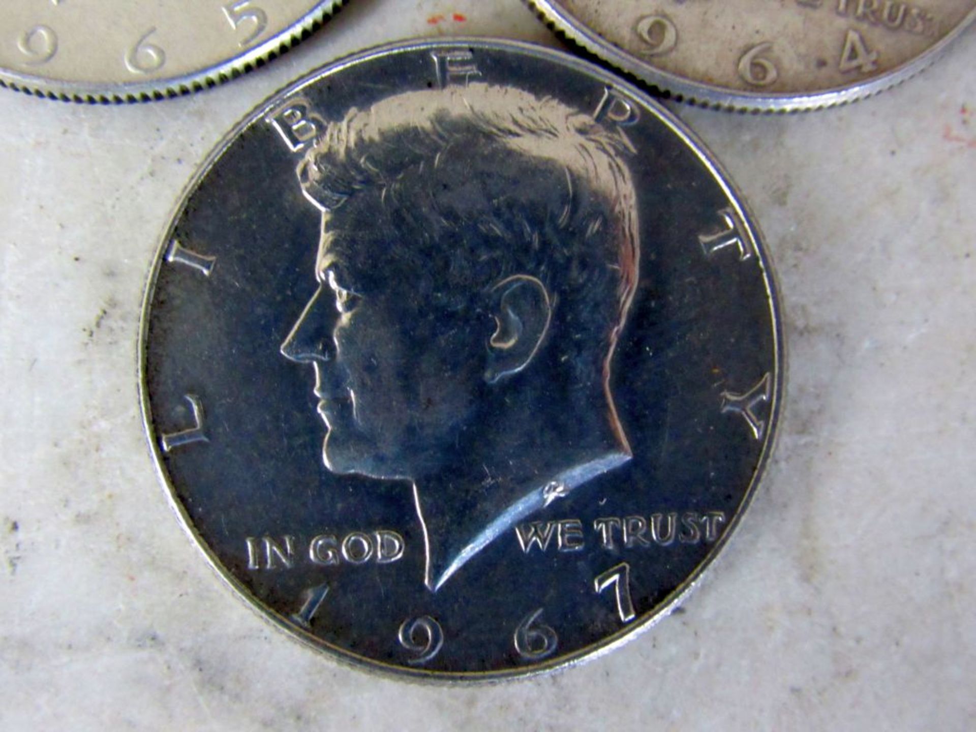 3 Silber half Dollar - Image 4 of 7