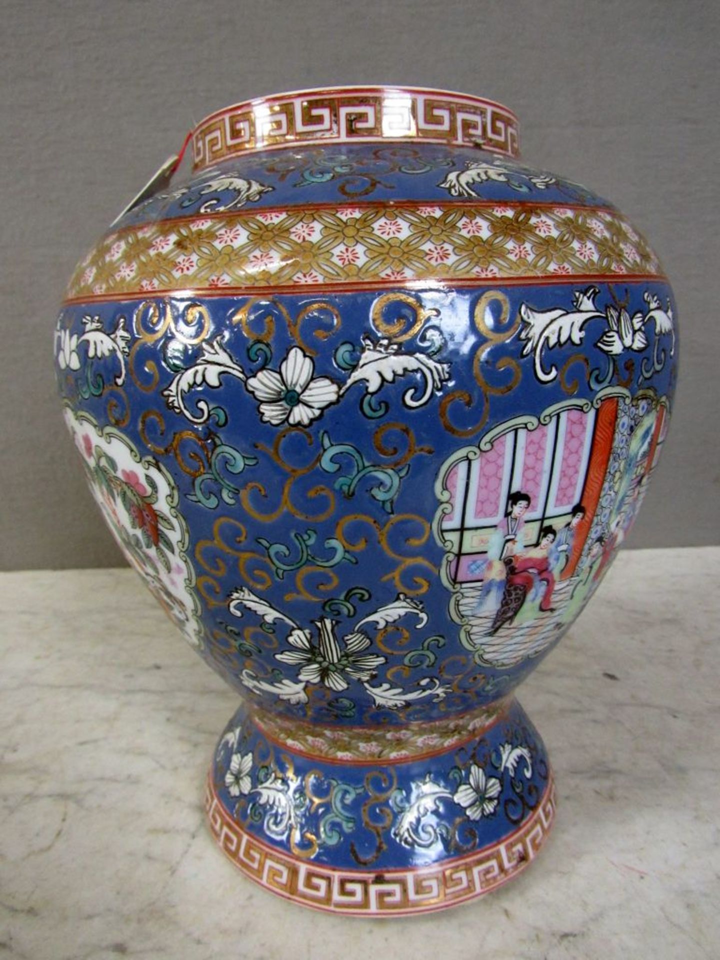 Dekorative Vase China 27cm - Image 7 of 8