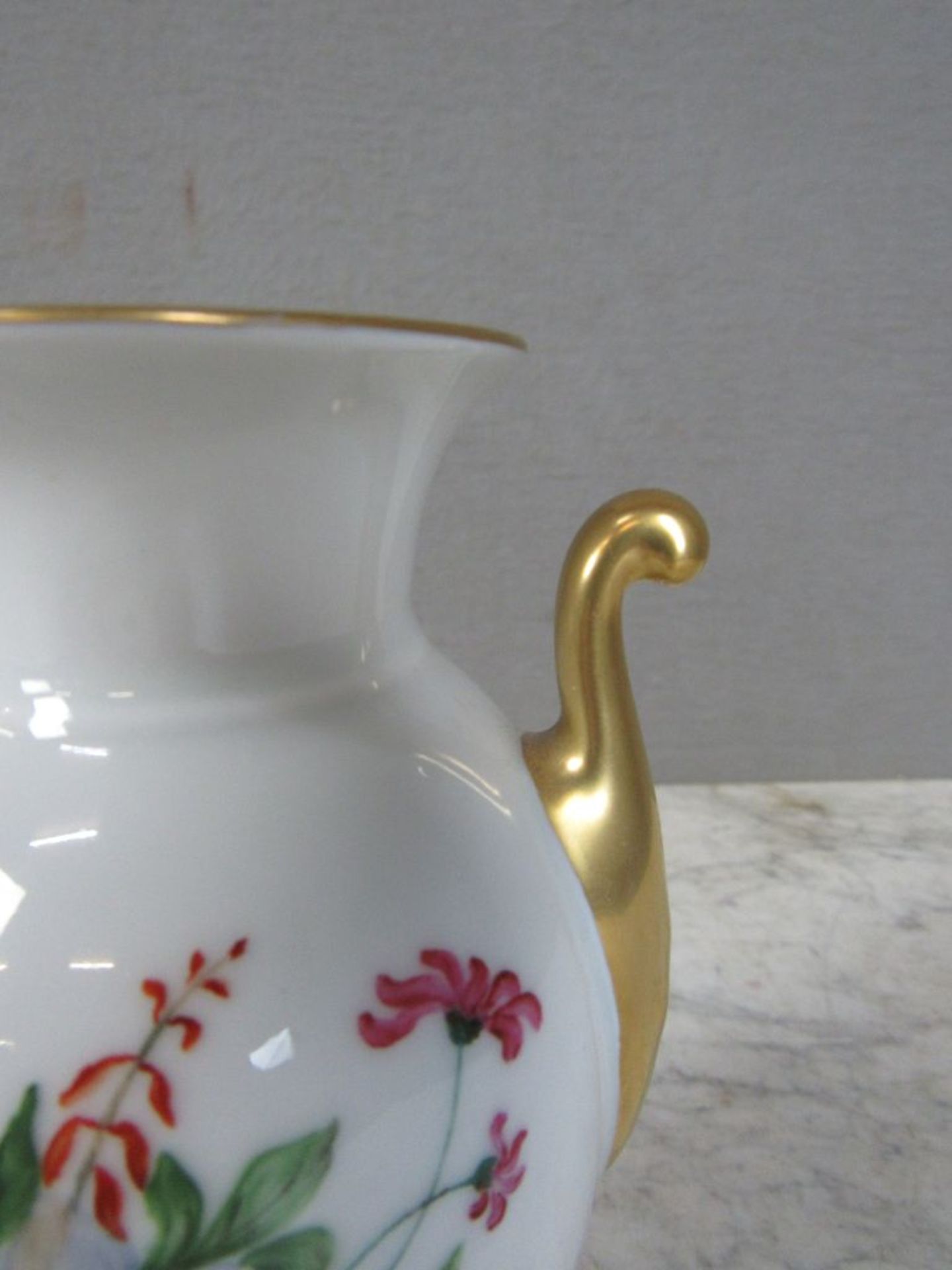 Rosenthal kleine Vase mittig mit - Bild 4 aus 9
