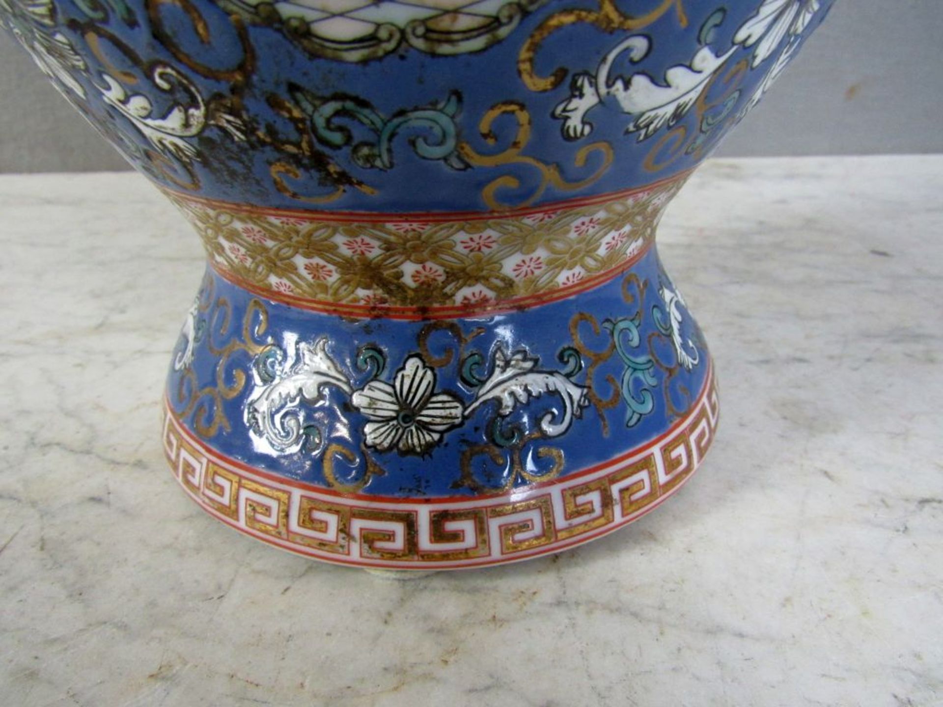 Dekorative Vase China 27cm - Image 5 of 8