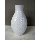 GroÃŸe Vase WeiÃŸporzellan gemarkt