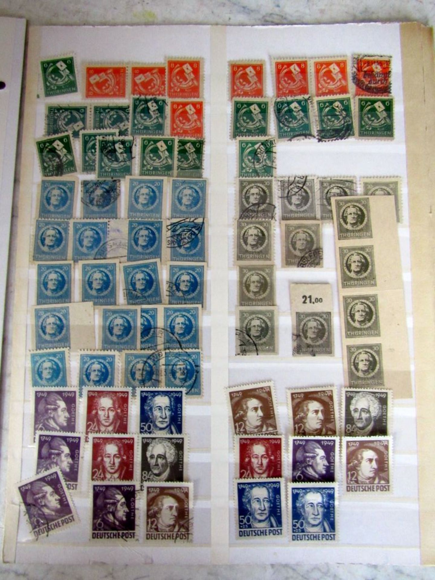 Briefmarken - Image 8 of 9