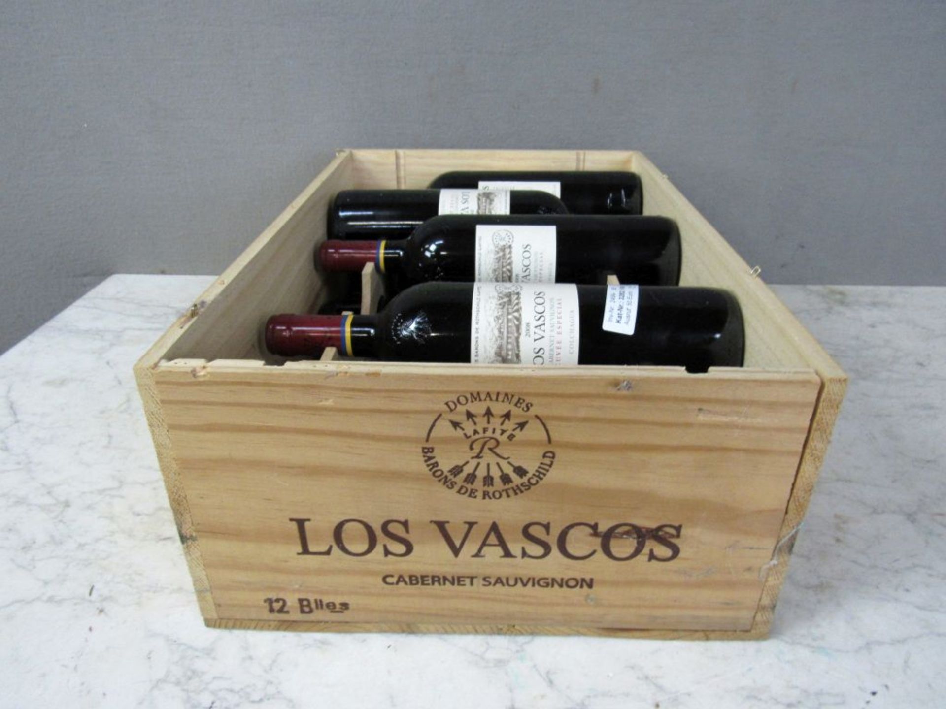 10 Flaschen Rotwein Los Vascos Domain - Bild 9 aus 9