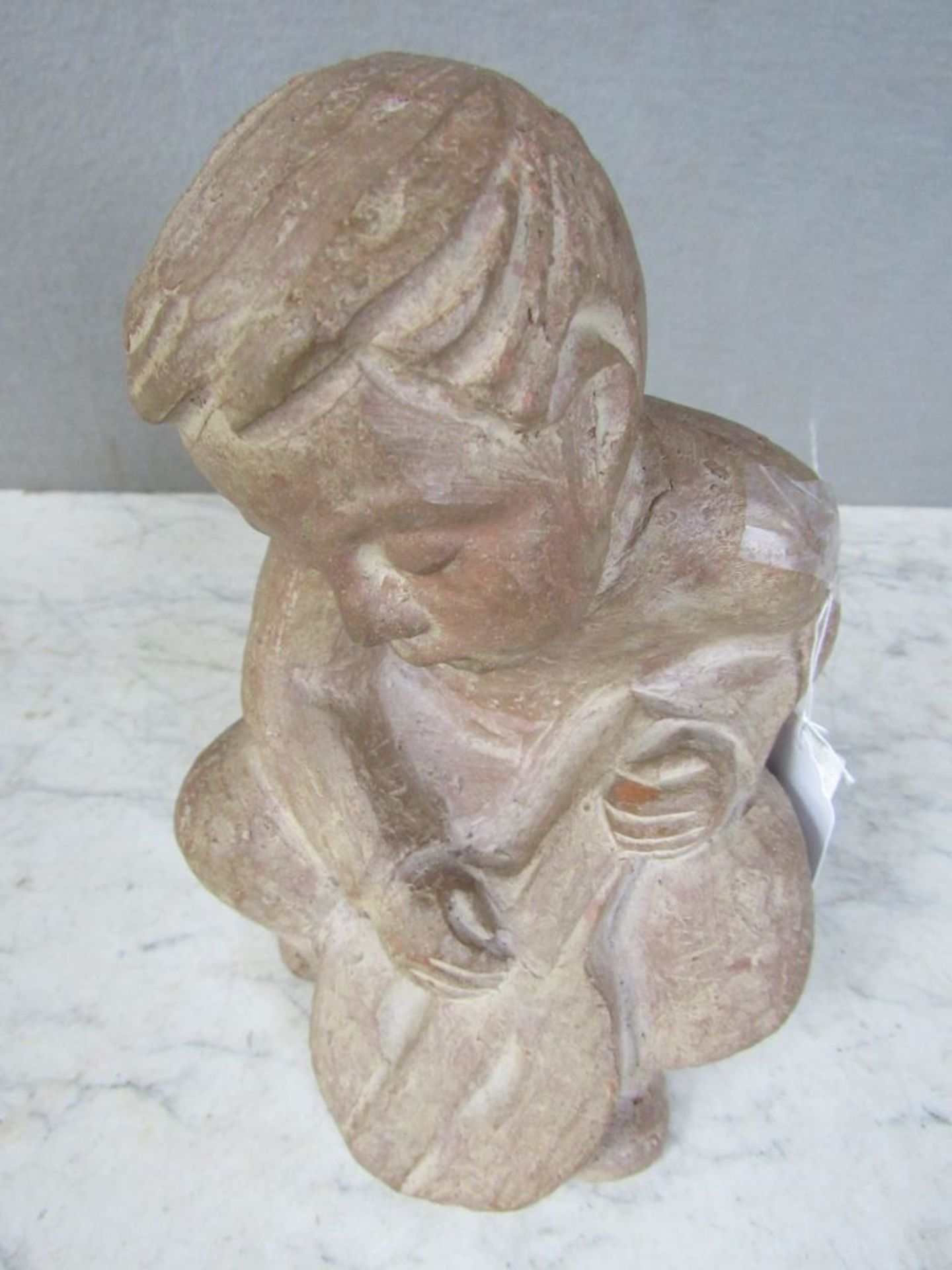 Skulptur Keramik Worpswede sitzender - Image 2 of 10