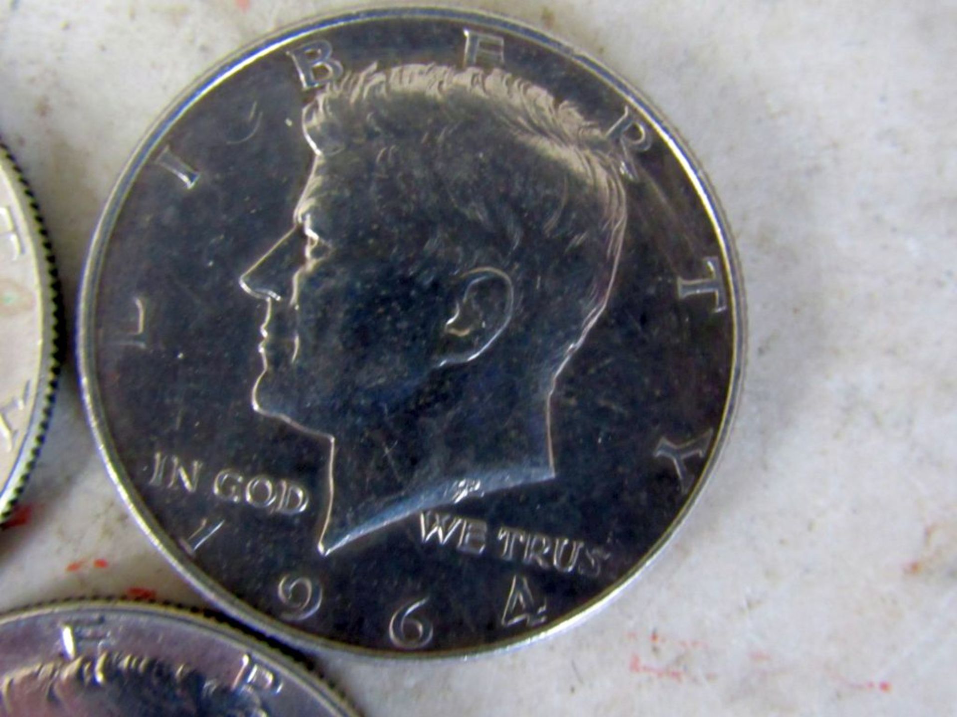 3 Silber half Dollar - Image 3 of 7