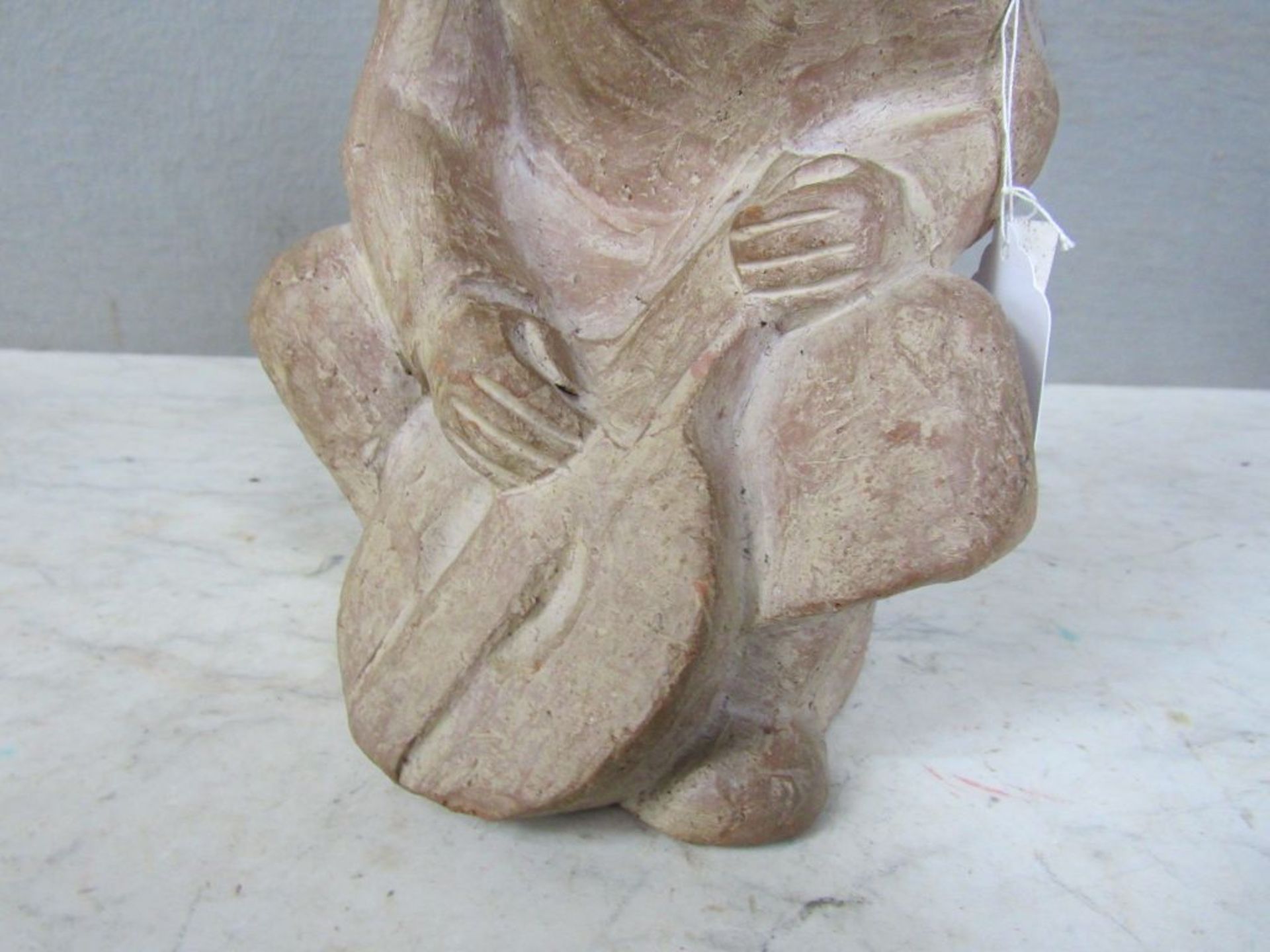 Skulptur Keramik Worpswede sitzender - Image 8 of 10
