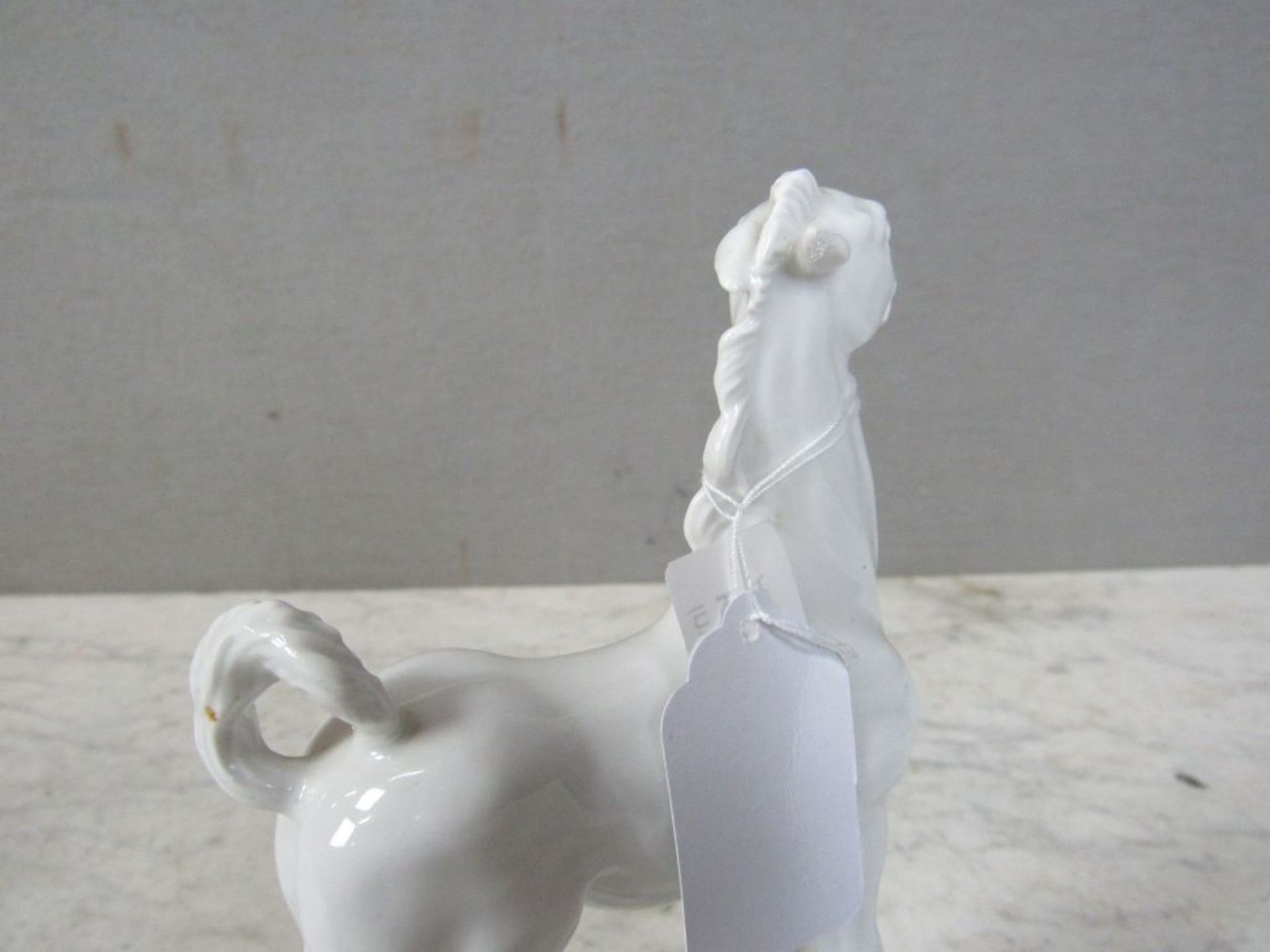 Porzellanfigur Pferd Meissen - Bild 9 aus 10