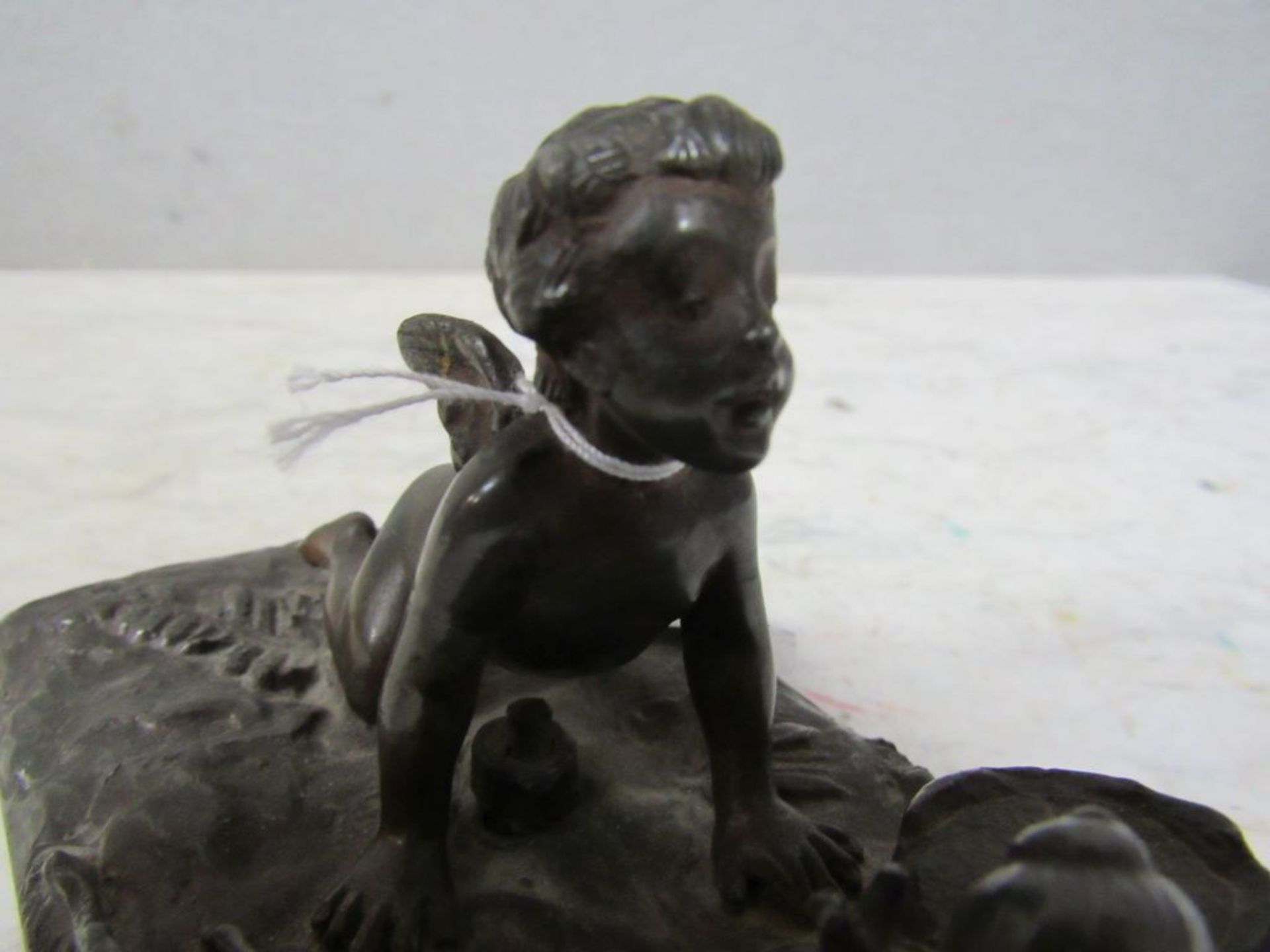 Tintentrockner, Jugendstil Bronze, - Image 10 of 10