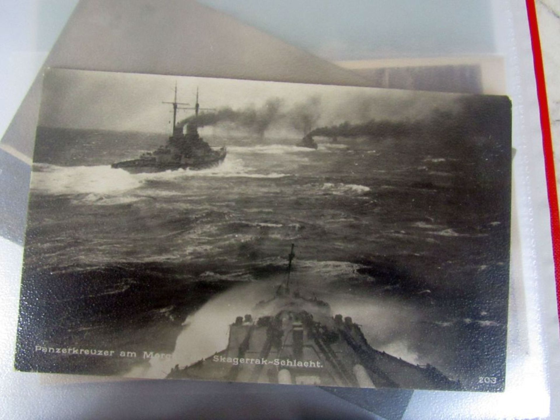 Ordner Postkarten Kriegsschiffe - Image 2 of 10